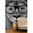 thumbnail image 2 of Society6 Allyson Johnson Hippest Lion Unframed Tapestry Wall Art, 60" x 80", Animals & Insects, Novelty, Lions, Portrait Orientation Large Wall Hanging Blanket Home Decor, 2 of 3