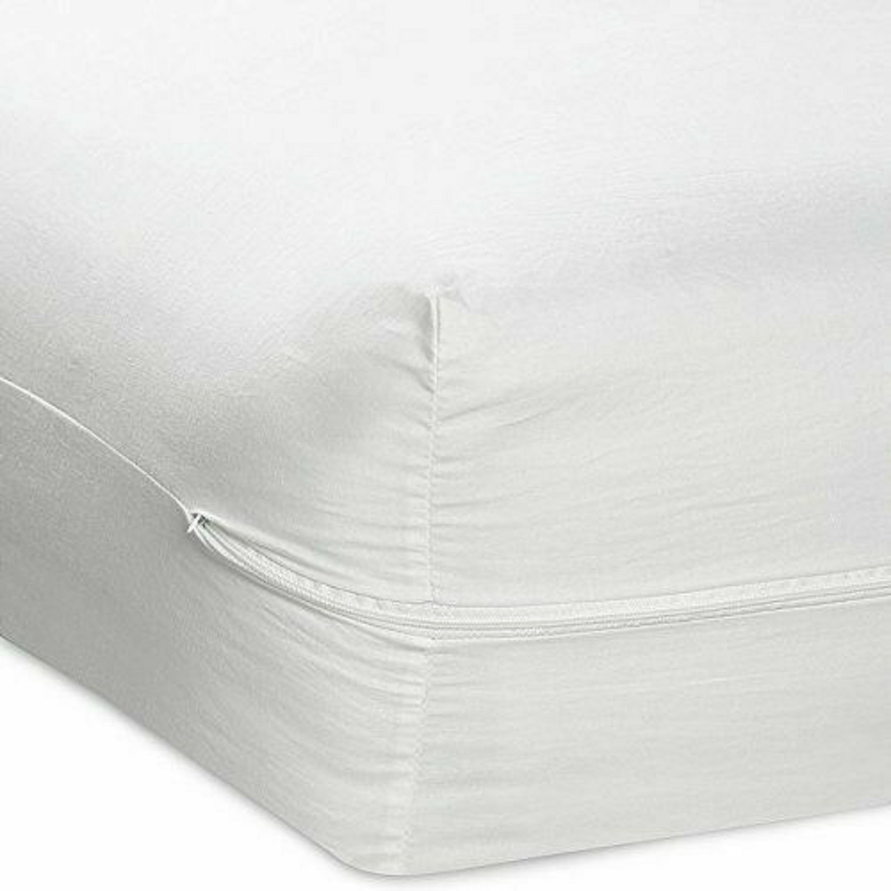 Dependable Industries Full Size Zippered Mattress Protector Non Woven Fabric Waterproof - image 4 of 6