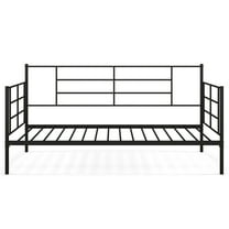 Infans Twin Size Metal Daybed Heavy Duty Sofa Bed Frame Mattress Foundation Black