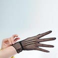 thumbnail image 2 of WEAIXIMIUNG Gants pour Enfants Hiver Femmes Été Gants de Conduite Anti-Poussière Gants en Filet Résille Bk, 2 of 2