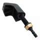 thumbnail image 3 of 1PC Front Window Screen Twin Washer Jet Nozzle for Land Rover Defender- LR061677 Black Front Window Screen Twin Washer Jet, 3 of 5