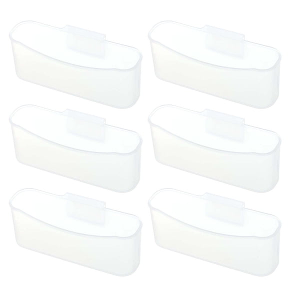 6 cajas de almacenamiento para refrigerador, congelador y hogar.