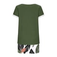 thumbnail image 5 of YueHuiYing Womens Two Piece Outfits Summer Lounge Sets Tracksuit V Neck Buttons Down Tops and Shorts Set with Pockets, 5 of 6