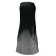 thumbnail image 4 of Vestido Vestido ajustado para mujer Asimétrico ahuecado Impreso Traje diario (Gris L) Cgtredaw Gris T L para Mujer, 4 of 8