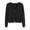 Black, variant on Clearance Lady Automobiledigan,Clearance Sales Women's Cardigan Women's Autumn And Winter Long Sleeve V Neck Soft Knit Solid Color Cardigan