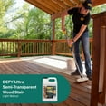 DEFY Ultra SemiTransparent Outdoor Wood Stain and Sealer in One