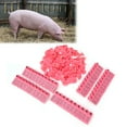thumbnail image 3 of Etiqueta de Orejas de Cabra, Tarjeta de Sangría de Oveja Pequeña en Forma la Etiqueta del Oído es Duro Antipirético de por Vida para Diariamento para la fábrica para la granja, 3 of 7