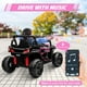 thumbnail image 2 of Yeshouse 12V niños montar en camión con Control remoto de los padres, coche eléctrico con suspensión de resor, luces Led, conexión inalámbrica, reproductor de música, 2 of 7