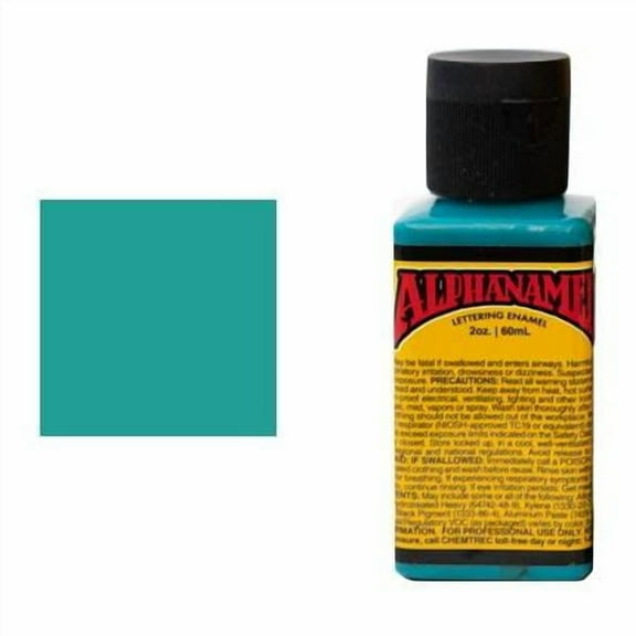 ALPHANAMEL 2.5OZ BRIGHT TEAL