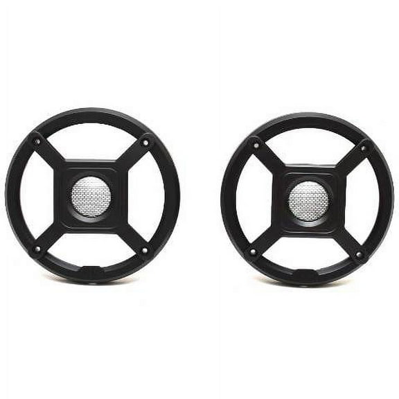 ASA Boat Speaker Grilles RGMACX1SBX | Black 6 1/8 Inch (Pair)