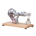 thumbnail image 4 of Stirling Engine Motor Toy, Low Noise Zinc Alloy Simple To Operate Stirling Engine Model Kit  For Holiday Gifts, 4 of 8