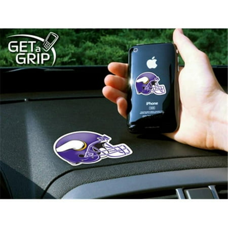 FanMats 11143 -Get A Grip NFL Minnesota Vikings Polymer Anti-Slip Phone Grip