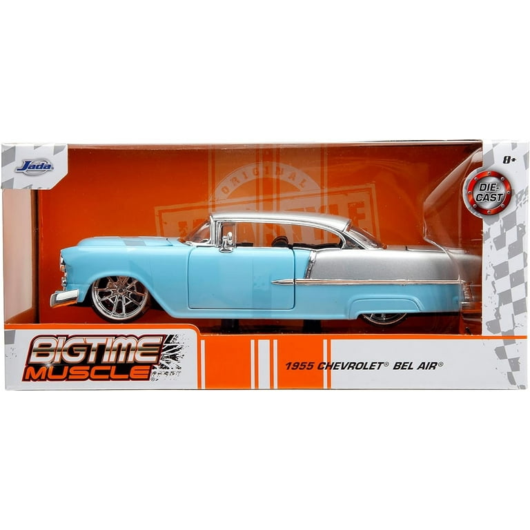 1955 Chevy Bel Air Ghost Gas Diecast Model Car | Jada Toys
