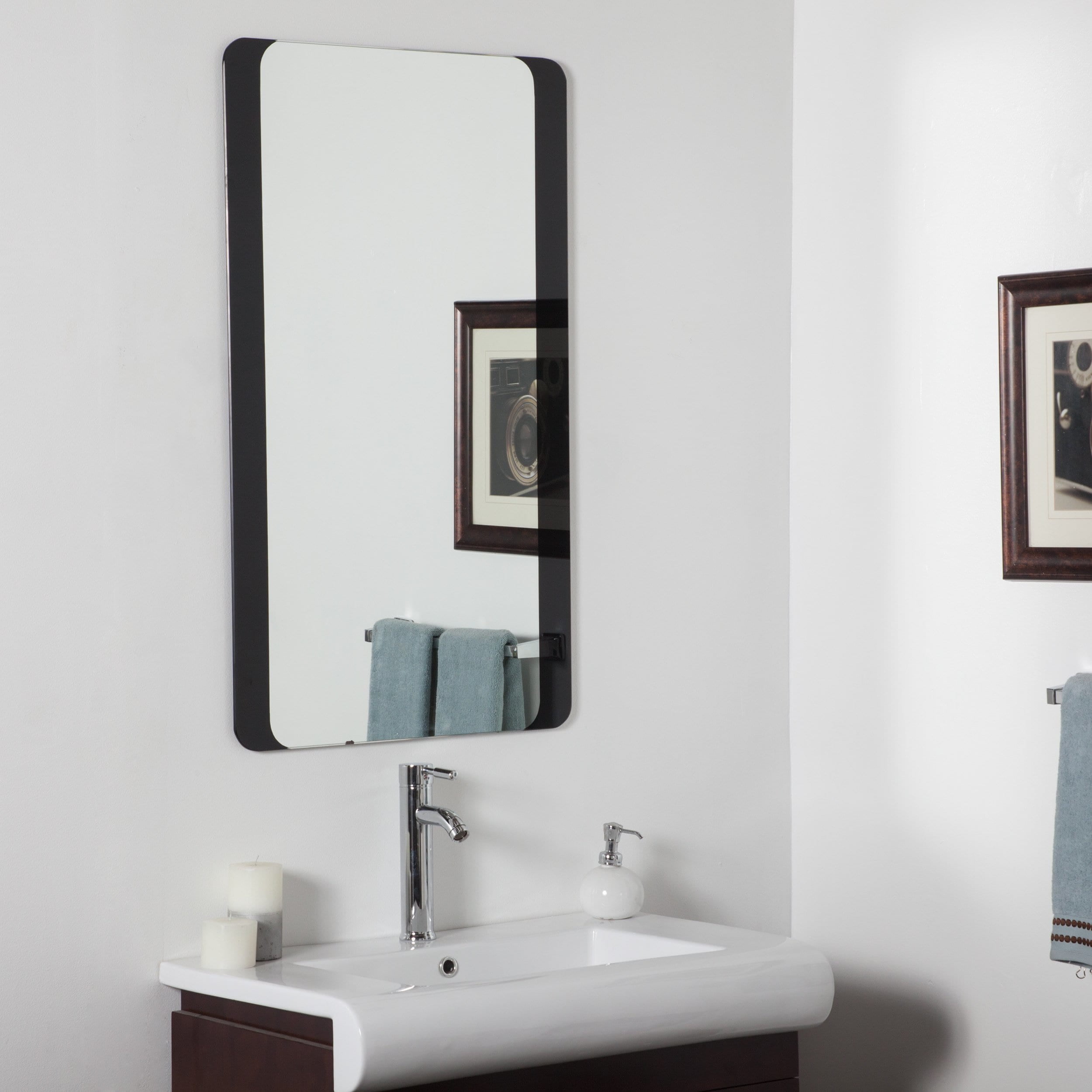 Decor Wonderland Large Bathroom Mirror