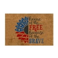 thumbnail image 5 of Needhep 2024 NEW Independence Day Non-Slip Front Door Mat Memorial Day Welcome Mat, With Slip Resistants Rubber Vintage Linen Floor Mat For 4th Of July,(I), 5 of 6
