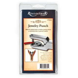 Realeather Button Hole Punch Set