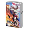 thumbnail image 1 of Peacemaker-theme Copper Metal Lighter Shell, Premium Replacement Refillable Lighter Case with Durable Metal Construction, Compatible with Zippo and Most Standard Lighter Models, 1 of 6