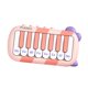 thumbnail image 4 of Piano de juguete para bebé, juguete Musical para bebé, viaje, educación temprana, Piano de bolsillo para educación temprana, juguete musical iluminado rosa, 4 of 9