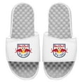 thumbnail image 2 of Men's ISlide White/Gray New York Red Bulls Primary Logo Slide Sandals, 2 of 2