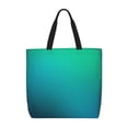 thumbnail image 1 of Easygdp Green Turquoise Teal Bolsa Tote para Mujer, Bolso de Hombro para Trabajo, Playa, Viajes, Compras y Supermercado, 1 of 7