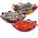thumbnail image 4 of Cuencos grandes de tela de araña y calaveras de Halloween para suministros de fiesta de Halloween, decoraciones de Halloween, caramelos de truco o trato para la oficina, el hogar o el aula, juego de Namotu WMZY-391, 4 of 4