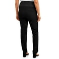 thumbnail image 4 of Oh! Mamma Maternity Women's Straight Leg Career Dress Work Formal Pant with Pockets and Full Panel (Women's & Women's Plus), 4 of 5