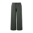 thumbnail image 4 of Women Pants Bell Bottoms Multi Colored Slim Trousers Ladies Work Leggings, 4 of 5