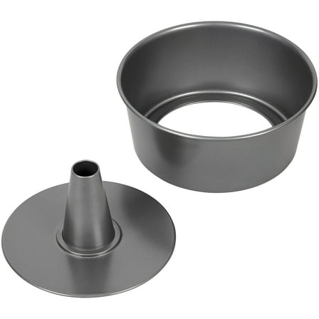 Wilton Premium Non-Stick Angel Food Cake Pan 9.5 x 4-inch Fluted Tube Baking Pan, Packaging May Vary