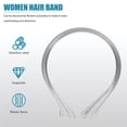 thumbnail image 3 of unbranded 10Ud Mujer Inoxidable Plateada Para Bodas Fiestas Y Eventos Especiales, 3 of 8