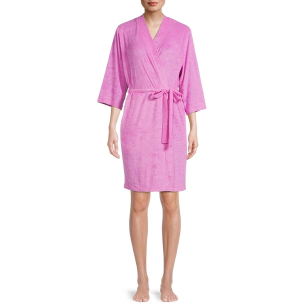 Lissome Women's and Women's Plus Size Terry Cloth Robe