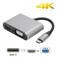 thumbnail image 4 of Type-C Hub USB-C Hub Connecting Adapter Type-C To  USB Accessories Multiport Charging Work For Office Silver,Gray, 4 of 8
