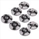 thumbnail image 3 of 24 Piezas de Metal una Prueba Golpes Almohadillas para Púas Pie, Alfombrillas para Altavoces, Reproductores de CD, Amplificador Placa Giratoria, Almohadilla Pies para Grabadora, 3 of 8