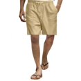 thumbnail image 3 of Men’s Cotton Casual Shorts Straight Leg Breathable Comfortable Summer Home Bottoms, 3 of 6