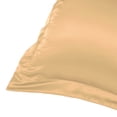 thumbnail image 3 of Unique Bargains 2-Pack Satin Pillow Shams, Queen Size 20" x 30", Gold, 3 of 8