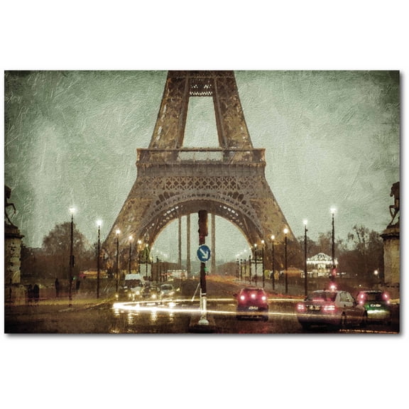 A Light Up The Street Gallery-Wrapped Canvas Wall Art, 24x36
