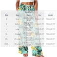 thumbnail image 3 of Karymi Womens Shorts Unisex Printed Casual Lounge Pants, Elastic Waist with Adjustable Drawstring Loose Straight Long Home Trousers with Side Pockets Shorts for Women, 3 of 5