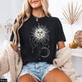 thumbnail image 6 of Widow Bay Patricia Shirt, Celestial Sun Graphic T-Shirt, Mystic Sun and Moon Tee, Vintage Cottagecore Witchy Shirt, 6 of 6