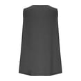 thumbnail image 6 of fatyb Women's Plus Size Tank Tops V Neck Sleeveless Casual Shirts Summer Loose Blouses Tee for Women, 6 of 7