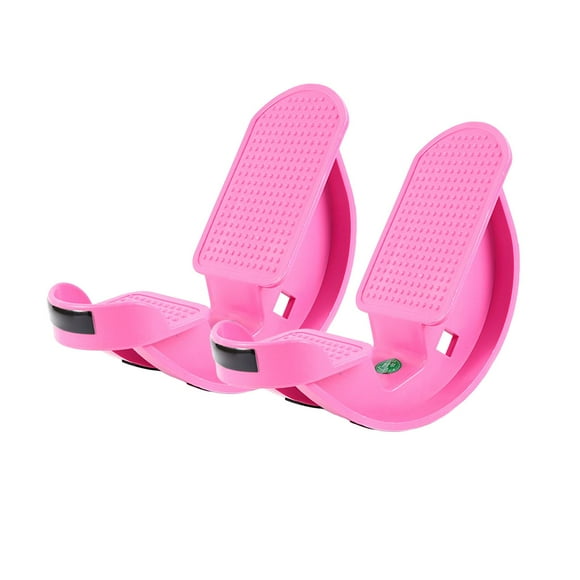 Entrenamiento de la camilla de ternero Rocker de pie portátil para el equilibrio del ejercicio de flexibilidad Rosa