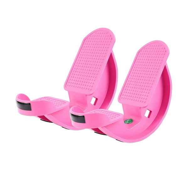 Tabla de estiramiento de pantorrillas y tobillos, con rodillo para fortalecer Rosa