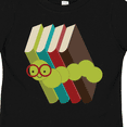 thumbnail image 4 of Inktastic Bookworm Books Reading Boys or Girls Toddler T-Shirt, 4 of 5
