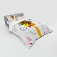 thumbnail image 3 of Ambesonne Ice Cream Bedding Set 3 Pcs, Hello Summer, Twin, Multicolor, 3 of 3