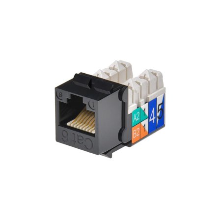 UPC: 0844660053781 | Monoprice Cat5e Punch Down Keystone Jack – Orange
