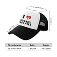 thumbnail image 3 of I Heart Sussex Spaniel Dog Love Pets Funny Trucker Hat Baseball Cap, 3 of 5