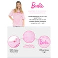 thumbnail image 3 of Barbie Womens T-Shirt Pink Sizes S-XXL, 3 of 3