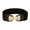 Black5, variant on IQOGKRN Women's Elastic Wide Waist Belt with Buckle Stretchy Cincher for Dresses & Coats Black1 One Size