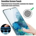 thumbnail image 5 of Njjex 1-Pack for Samsung Galaxy S20 S20+ S20 Plus S20 Ultra Tempered Glass Screen Protector, Full Screen Coverage, Anti-Scratch, Anti-Fingerprint, Bubble Free, 5 of 8