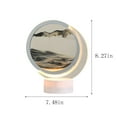 thumbnail image 3 of Rbaofujie Decorations for BedroomUSB Streaming Sand Painting Night, Three-Dimensional Painting, Decorative Home Gifts Bedside Ambient Sand Painting LED Table Lamp(5ML) Graduation Decorations Black, 3 of 7