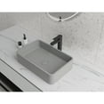 thumbnail image 3 of Rbrohant Concrete Vessel Bathroom Sink in Grey, 3 of 5