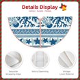 thumbnail image 3 of Sikiie Sea Underwater Jellyfish Nativity Christmas Tree Skirt, Jesus Christian Winter Holiday Tree Mat Decoration(30-48IN)36", 3 of 6